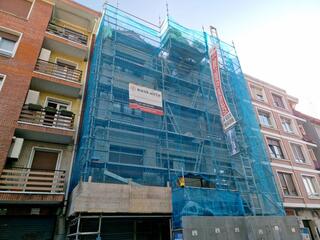 Rehabilitación energética fachada cubierta Getxo